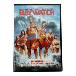 Baywatch DVD Starring Dwayne Johnson & Zac Efron
